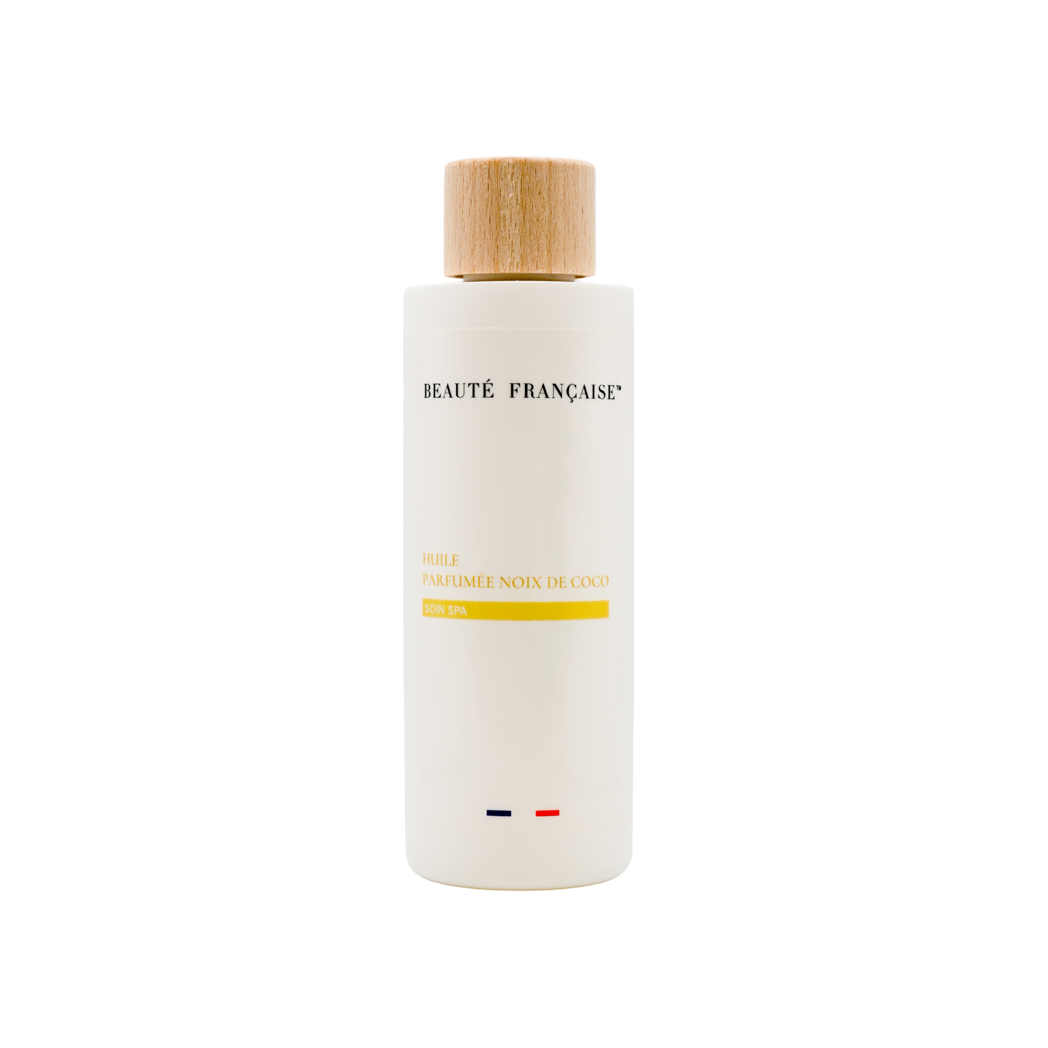 Huile parfumée noix de coco massage corps relaxation bien-être Beauté Française made in France